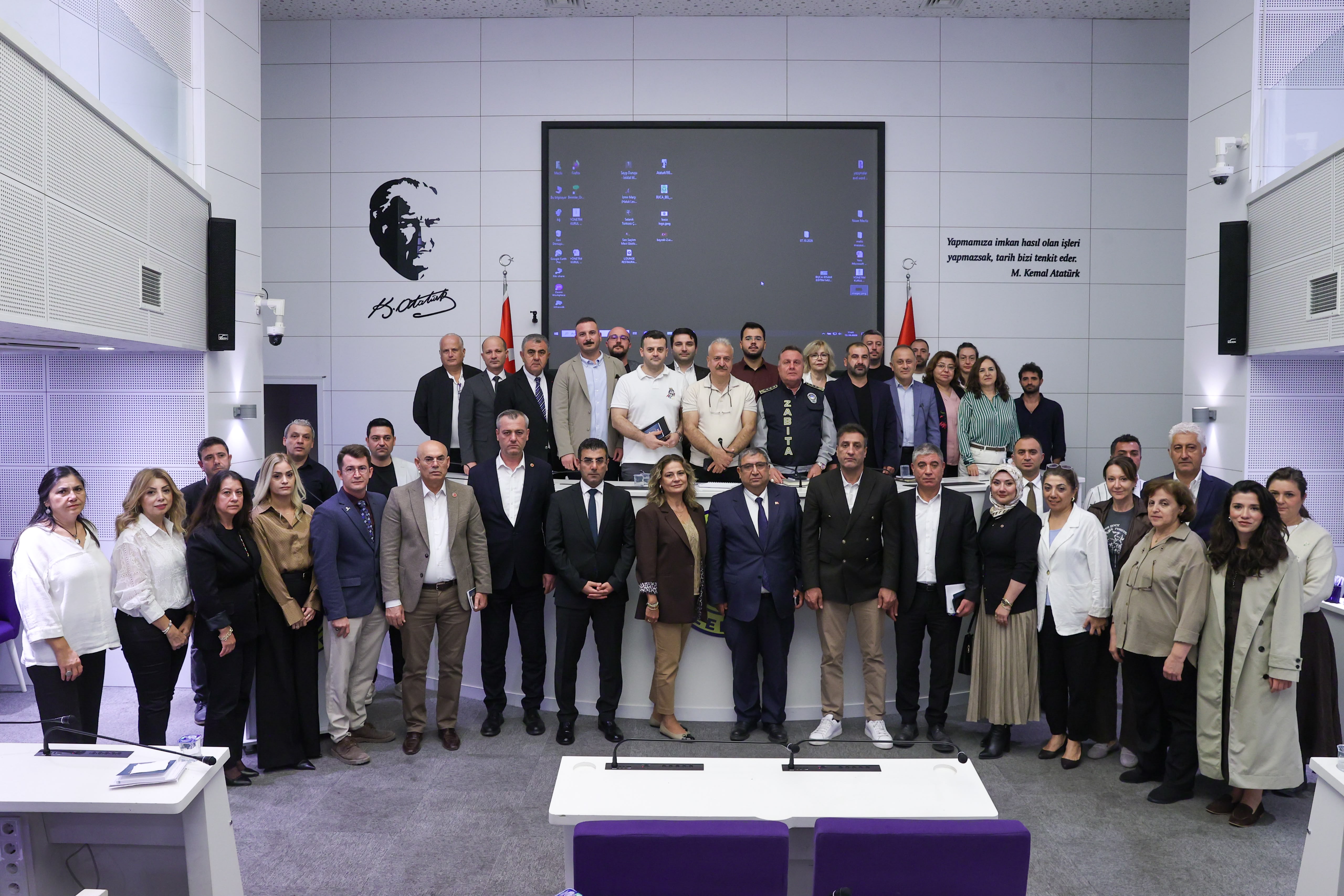Buca’da Başkan Vekili Benzer’den Tasarruf ve Kurumsallaşma Vurgusu