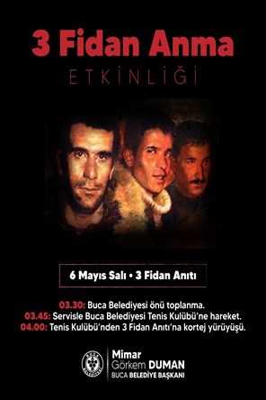 3 Fidan Anma Etkinliği