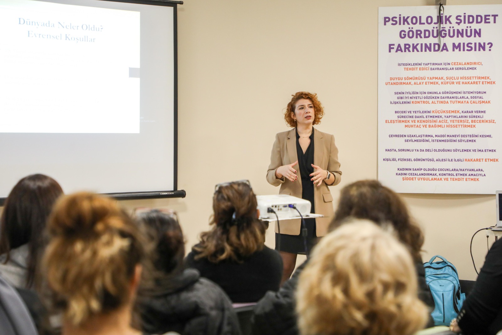 Buca’da Kadın Hakları Mücadelesi Anlatıldı