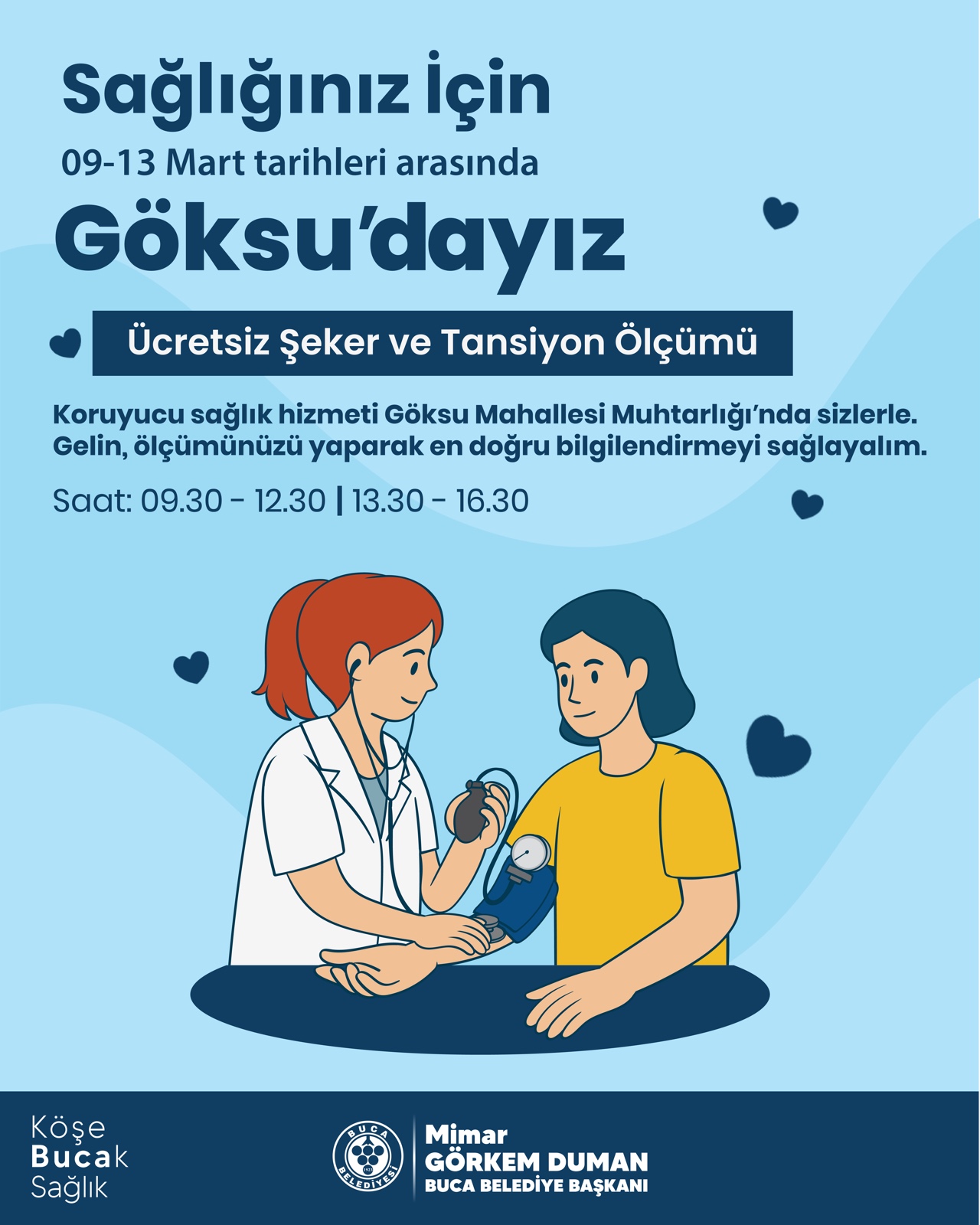 Buca’da “Köşe Bucak Sağlık” Dönemi Başlıyor