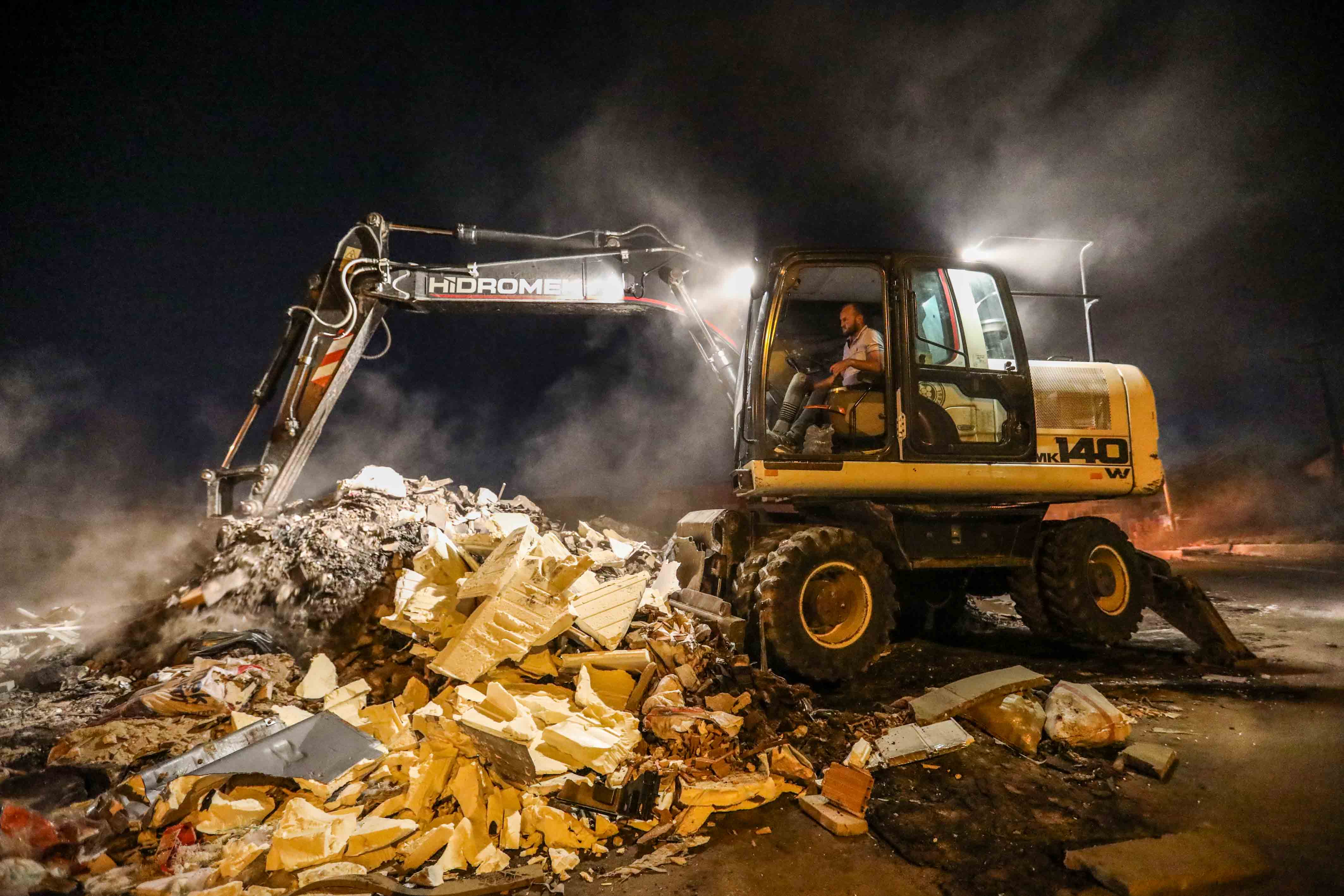 Başkan Duman, kaçak moloz dökümüne savaş açtı