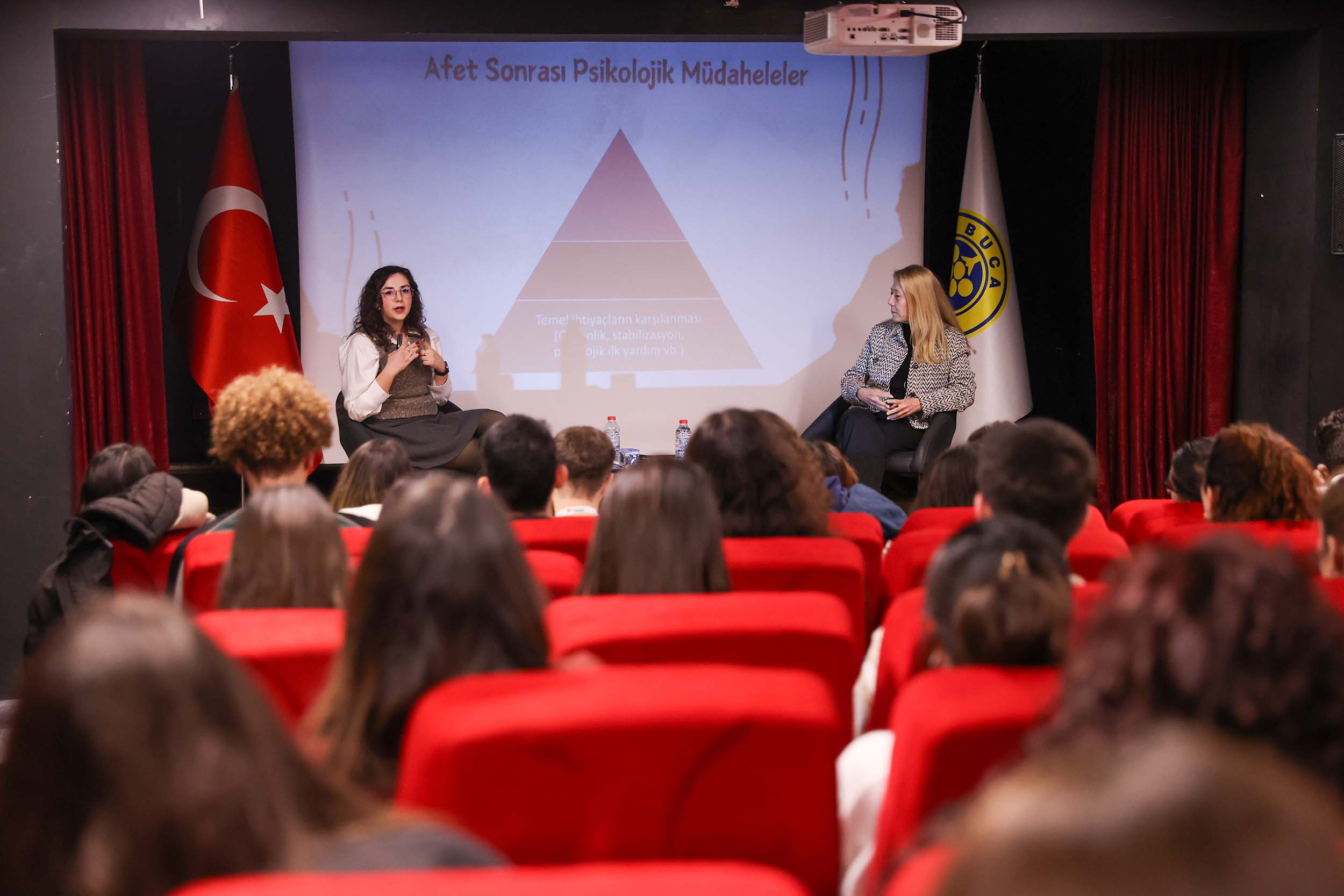 Buca’da Geleceğin Psikologları Afetlere Karşı Hazırlandı