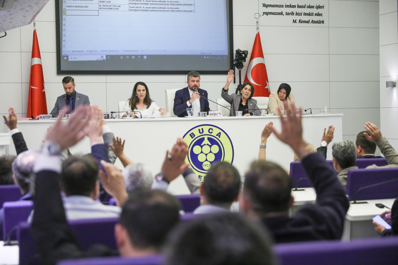 Buca'nın 2025 yılı bütçesi onaylandı