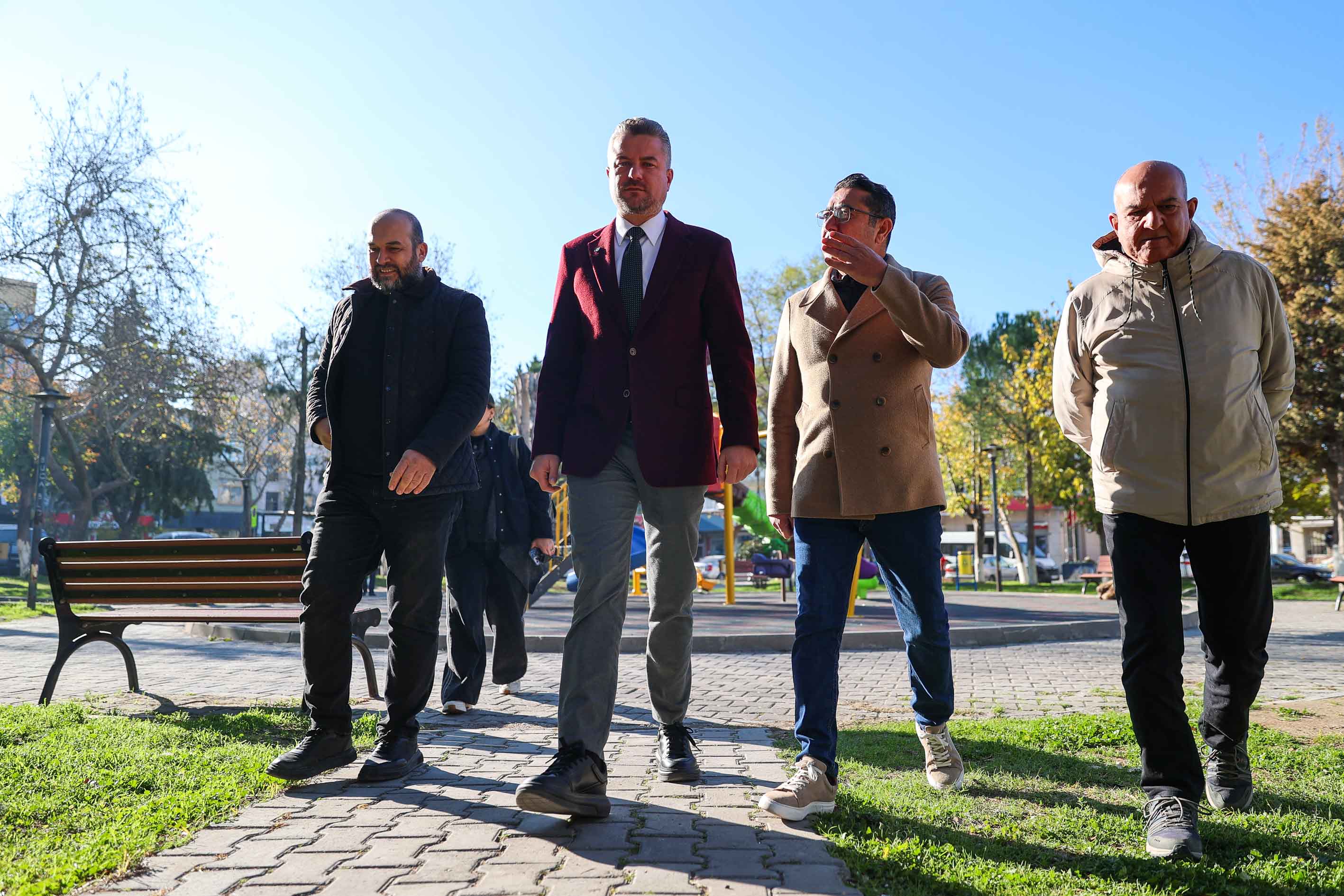 Buca’nın Parkları Yenileniyor