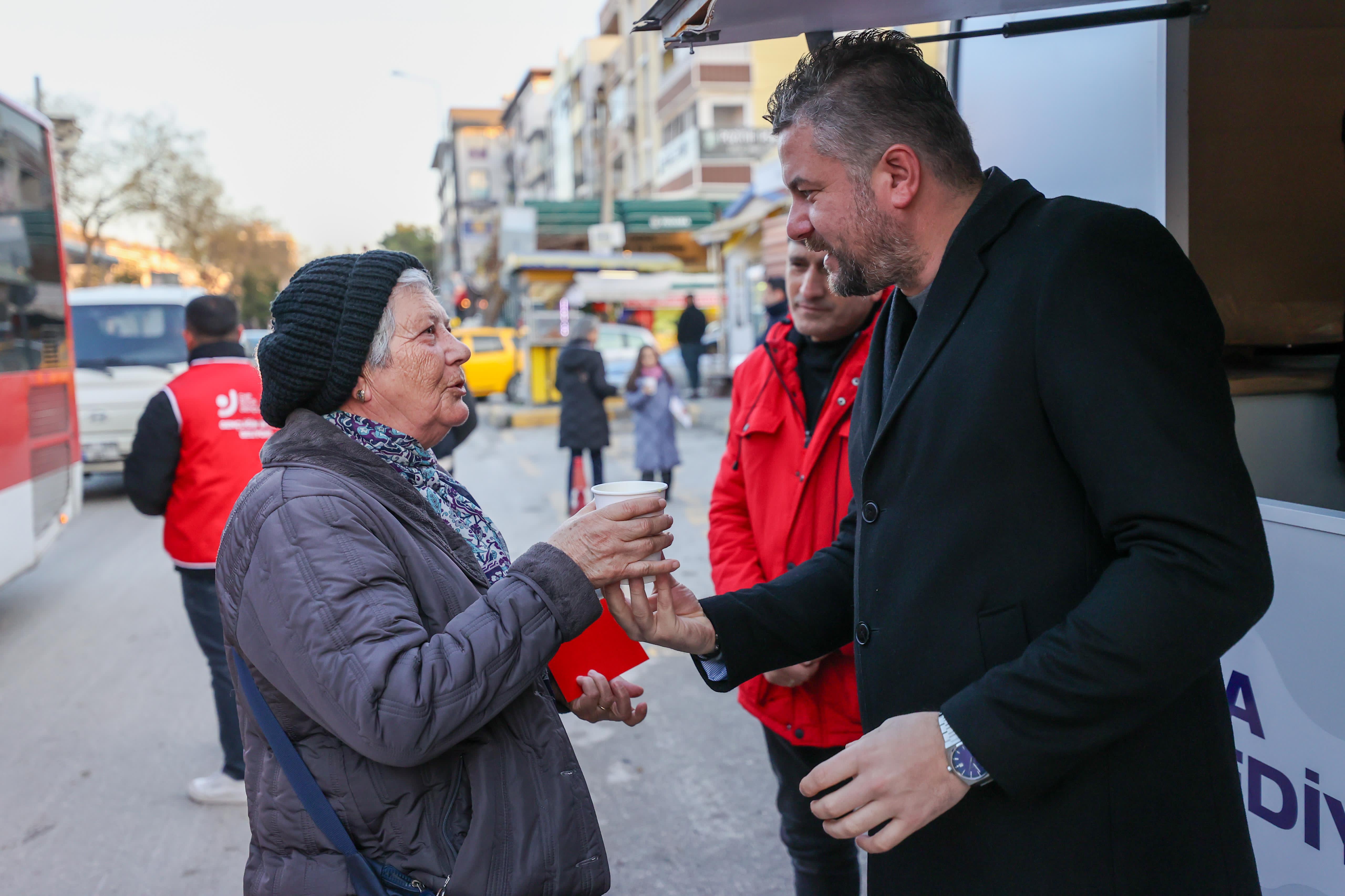 Başkan Görkem Duman’dan Bucalılara Sabah Sürprizi