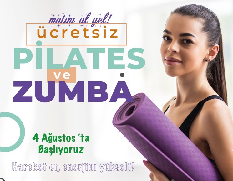Buca Arena’da Ücretsiz Pilates ve Zumba Dersleri Başlıyor