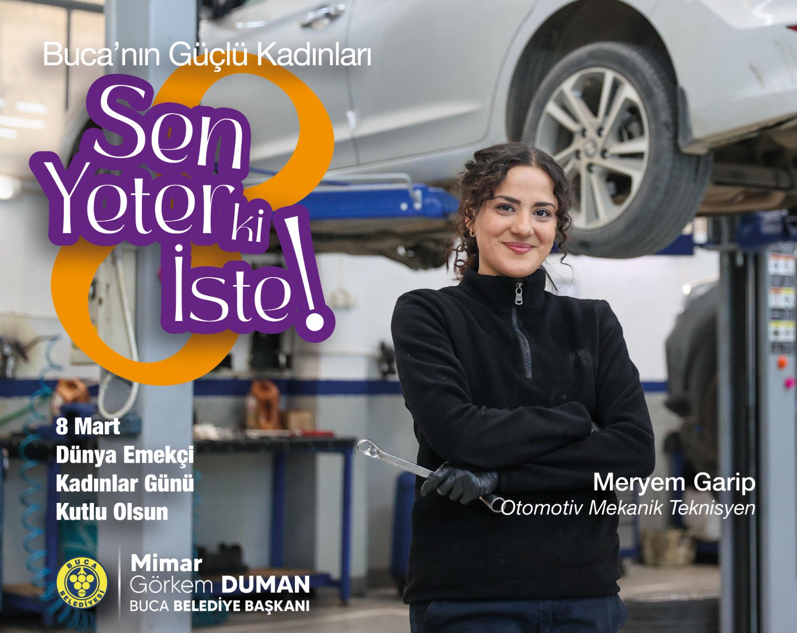 Buca Belediyesi’nden 8 Mart İçin Anlamlı Kampanya