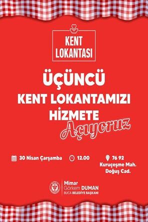 Kent Lokantası Açılışı