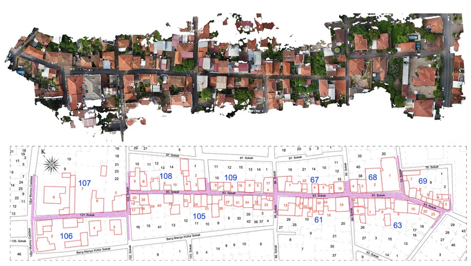 Dumlupınar Mahallesi Kentsel Sit Alanında Yer Alan 83 ve 121 Sokaklara İlişkin Sokak Sağlıklaştırma Projesi